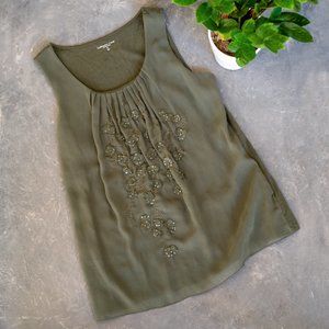 Coldwater Creek Embellished Tank Large / 14